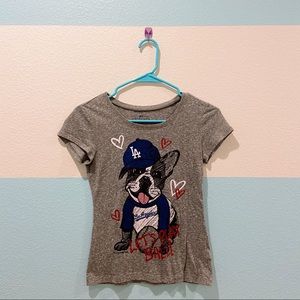 5th & Ocean Dodgers Dog Tee (from Justice)